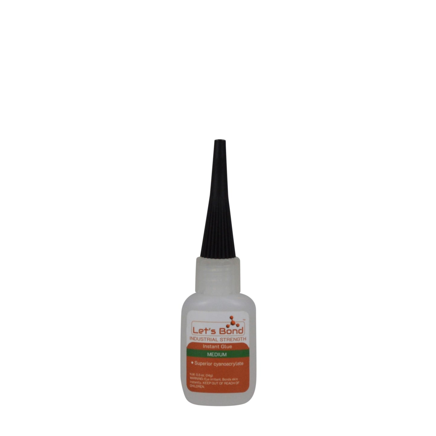 Professional Grade Instant Glue, Medium Thickness Premium Cyanoacrylate, 100 CPS