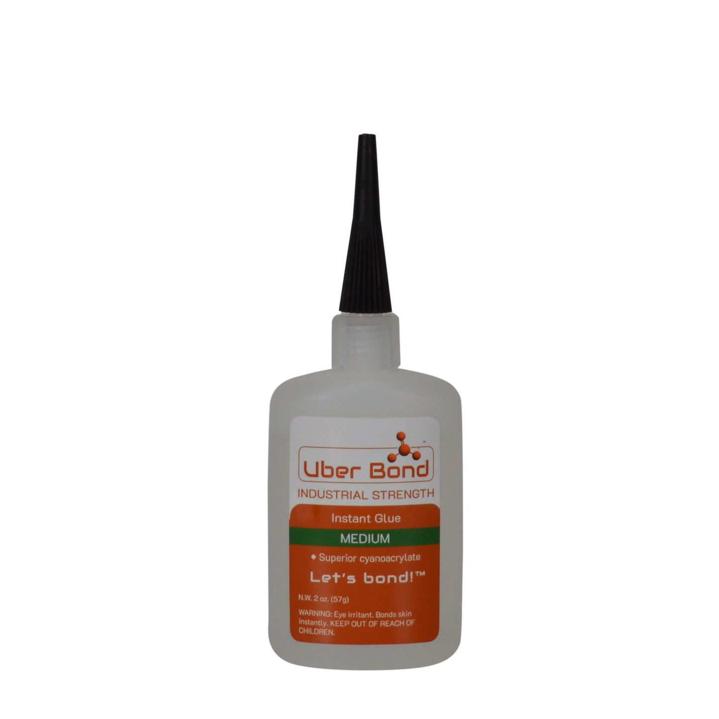 Professional Grade Instant Glue, Medium Thickness Premium Cyanoacrylate, 100 CPS