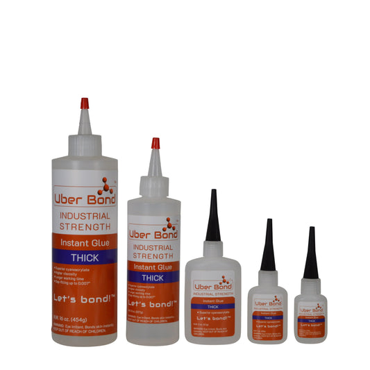 Professional Grade Instant Glue, Thick Premium Cyanoacrylate, 700 CPS