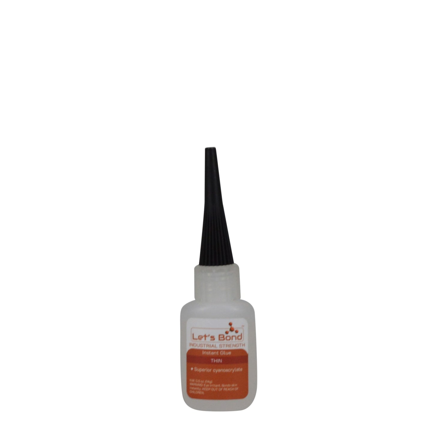 Professional Grade Instant Glue, Thin Premium Cyanoacrylate, 5 CPS