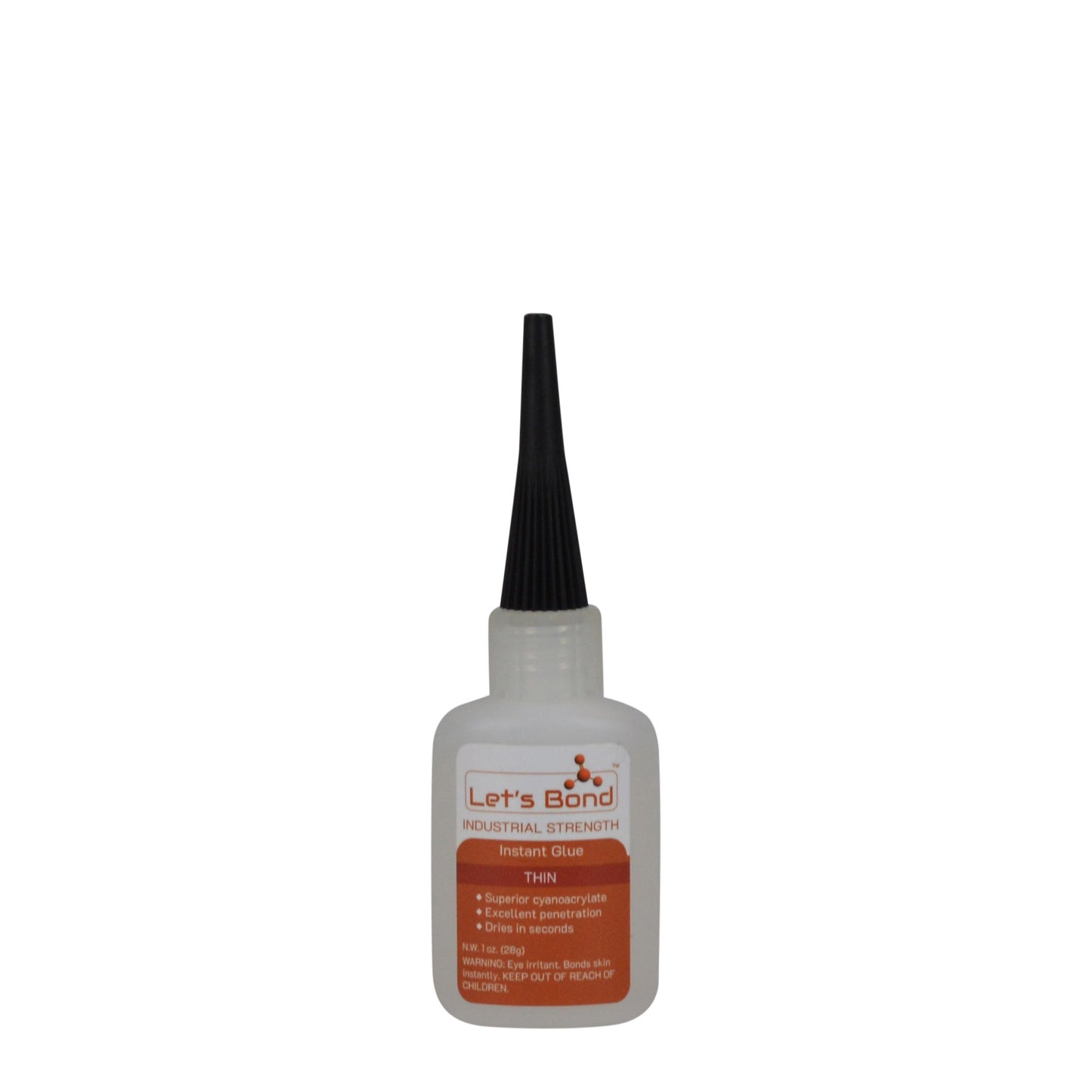 Professional Grade Instant Glue, Thin Premium Cyanoacrylate, 5 CPS