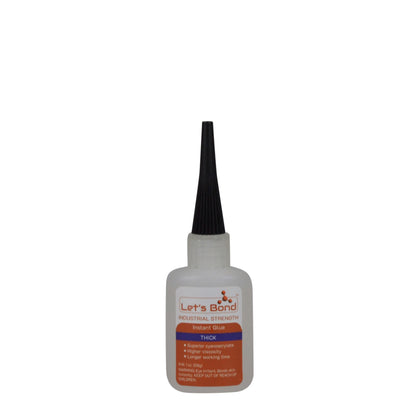 Professional Grade Instant Glue, Thick Premium Cyanoacrylate, 700 CPS