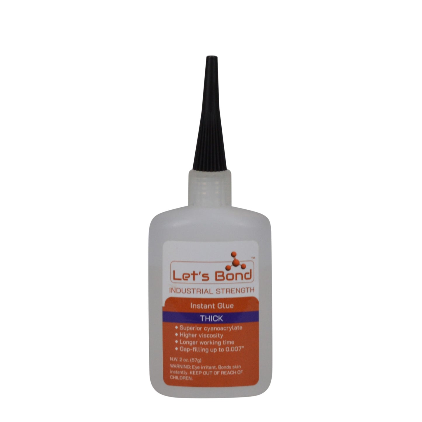 Professional Grade Instant Glue, Thick Premium Cyanoacrylate, 700 CPS